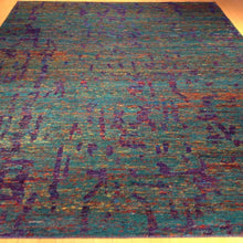 Load image into Gallery viewer, Hand-Knotted Modern Sari Silk Oriental Rug (Size 9.0 X 11.10) Cwral-4020