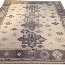 Load image into Gallery viewer, Hand-Woven Reversible  Handmade Kilim Wool Rug (Size 9.1 x 12.1) Cwral-5832
