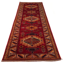 Load image into Gallery viewer, New Super Kazak Design Geometric Wool Rug (Size 2.7 X 9.10) Cwral-1638