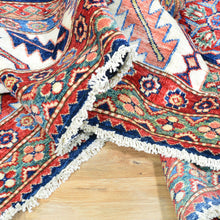 Load image into Gallery viewer, Hand-Knotted Geometric Oriental Kazak Design Wool Rug (Size 8.1 X 10.9) Cwral-8196