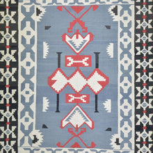 Load image into Gallery viewer, Hand-Woven Reversible Southwestern Design Handmade Rug (Size 8.4 X 9.9) Cwral-10902