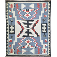 Load image into Gallery viewer, Hand-Woven Reversible Southwestern Design Handmade Rug (Size 8.1 X 9.11) Cwral-10914