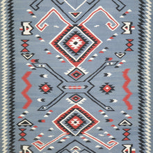 Load image into Gallery viewer, Hand-Woven Reversible Southwestern Design Handmade Wool Rug (Size 6.7 X 9.10) Cwral-10932