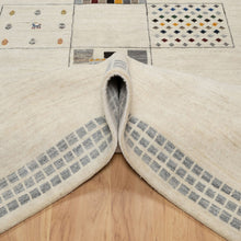Load image into Gallery viewer, Hand-Knotted Modern Lori Gabbeh Design Wool Handmade Rug (Size 6.2 x 9.3) Cwral-11106