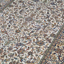 Load image into Gallery viewer, Hand-Knotted Kashmiri Silk Traditional Design Handmade Rug (Size 4.1 X 6.2) Cwral-11124