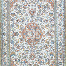 Load image into Gallery viewer, Hand-Knotted Kashmiri Silk Traditional Design Handmade Rug (Size 3.1 X 5.0) Cwral-11133