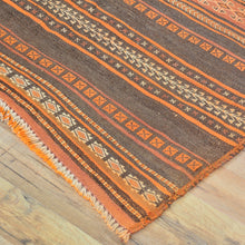 Load image into Gallery viewer, Hand-Woven Tribal Afghan Surmai Sumak Handmade Wool Rug (Size 3.5 X 7.11) Cwral-11142