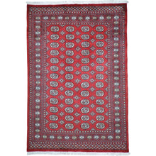 Load image into Gallery viewer, Hand-Knotted Traditional Jaldar/Bokhara Design Handmade Rug (Size 5.1 X 7.2) Cwral-11172