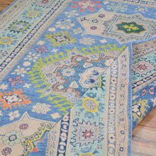 Load image into Gallery viewer, Hand-Knotted Traditional Kazak Caucasian Design Handmade Rug (Size 4.10 X 7.4) Cwral-11175