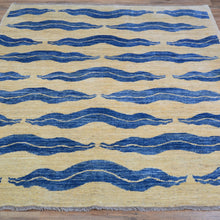 Load image into Gallery viewer, Hand-Knotted Tribal Peshawar Chobi Ocean Design Handmade Rug (Size 4.8 X 6.2) Cwral-11181