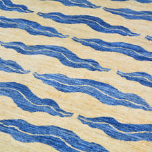 Load image into Gallery viewer, Hand-Knotted Tribal Peshawar Chobi Ocean Design Handmade Rug (Size 4.8 X 6.2) Cwral-11181