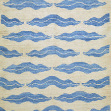Load image into Gallery viewer, Hand-Knotted Tribal Peshawar Chobi Ocean Design Handmade Rug (Size 4.8 X 6.2) Cwral-11181