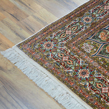 Load image into Gallery viewer, Hand-Knotted Kashmiri Silk Traditional Design Handmade Rug (Size 4.0 X 6.5) Cwral-11193