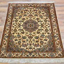 Load image into Gallery viewer, Hand-Knotted Kashmiri Silk Traditional Design Handmade Rug (Size 2.1 X 3.2) Cwral-11196