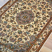 Load image into Gallery viewer, Hand-Knotted Kashmiri Silk Traditional Design Handmade Rug (Size 2.1 X 3.2) Cwral-11196