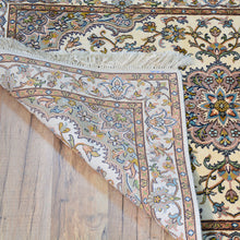 Load image into Gallery viewer, Hand-Knotted Kashmiri Silk Traditional Design Handmade Rug (Size 2.1 X 3.2) Cwral-11196