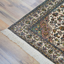 Load image into Gallery viewer, Hand-Knotted Kashmiri Silk Traditional Design Handmade Rug (Size 2.8 X 4.1) Cwral-11208