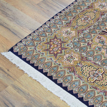 Load image into Gallery viewer, Hand-Knotted Kashmiri Silk Traditional Design Handmade Rug (Size 6.0 X 8.10) Cwral-11211