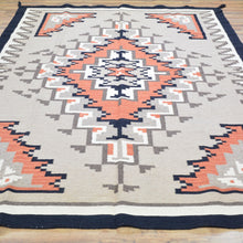 Load image into Gallery viewer, Hand-Woven Tribal Southwestern Design Handmade Kilim Rug (Size 5.11 X 8.11) Cwral-11217