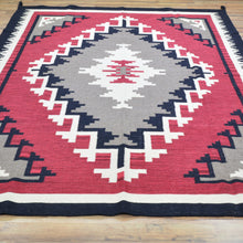 Load image into Gallery viewer, Hand-Woven Tribal Southwestern Design Handmade Kilim Rug (Size 5.11 X 8.9) Cwral-11223
