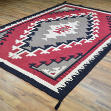 Load image into Gallery viewer, Hand-Woven Tribal Southwestern Design Handmade Kilim Rug (Size 5.11 X 8.9) Cwral-11223