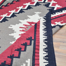 Load image into Gallery viewer, Hand-Woven Tribal Southwestern Design Handmade Kilim Rug (Size 5.11 X 8.9) Cwral-11223