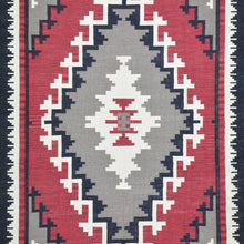 Load image into Gallery viewer, Hand-Woven Tribal Southwestern Design Handmade Kilim Rug (Size 5.11 X 8.9) Cwral-11223