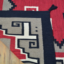 Load image into Gallery viewer, Hand-Woven Tribal Southwestern Design Handmade Kilim Rug (Size 7.11 X 9.9) Cwral-11229