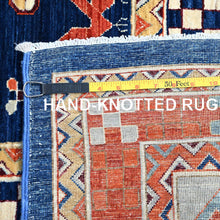 Load image into Gallery viewer, Hand-Knotted Geometric Oriental Design Wool Rug (Size 9.10 X 13.7) Cwral-11241