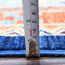 Load image into Gallery viewer, Hand-Knotted Geometric Oriental Design Wool Rug (Size 9.10 X 13.7) Cwral-11241