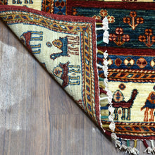 Load image into Gallery viewer, Hand-Knotted Traditional Caucasian Design Handmade Wool Rug (Size 2.8 X 10.0) Cwral-11244