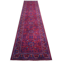 Load image into Gallery viewer, Hand-Knotted Tribal Turkoman Design Handmade Wool Rug (Size 2.8 X 12.9) Cwral-11256