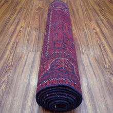 Load image into Gallery viewer, Hand-Knotted Tribal Turkoman Design Handmade Wool Rug (Size 2.8 X 9.5) Cwral-11259