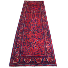 Load image into Gallery viewer, Hand-Knotted Tribal Turkoman Design Handmade Wool Rug (Size 2.8 X 9.5) Cwral-11259