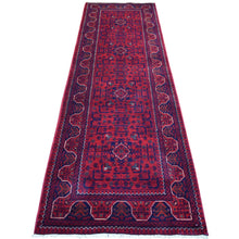 Load image into Gallery viewer, Hand-Knotted Tribal Turkoman Design Handmade Wool Rug (Size 2.9 X 9.5) Cwral-11262