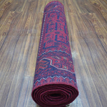 Load image into Gallery viewer, Hand-Knotted Tribal Turkoman Design Handmade Wool Rug (Size 2.9 X 9.5) Cwral-11262