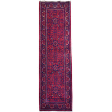 Load image into Gallery viewer, Hand-Knotted Tribal Turkoman Design Handmade Wool Rug (Size 2.9 X 9.5) Cwral-11262