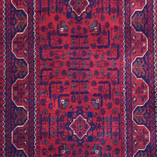 Load image into Gallery viewer, Hand-Knotted Tribal Turkoman Design Handmade Wool Rug (Size 2.9 X 9.5) Cwral-11262