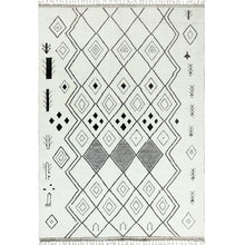 Load image into Gallery viewer, Hand-Knotted Berber African Design Handmade Wool Rug (Size 9.0 X 12.6) Cwral-11271