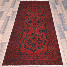 Load image into Gallery viewer, Hand-Knotted Tribal Turkoman Design Handmade Wool Rug (Size 2.8 X 6.4) Cwral-11277