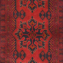 Load image into Gallery viewer, Hand-Knotted Tribal Turkoman Design Handmade Wool Rug (Size 2.8 X 6.4) Cwral-11277