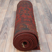 Load image into Gallery viewer, Hand-Knotted Tribal Turkoman Design Handmade Wool Rug (Size 2.8 X 15.5) Cwral-11280