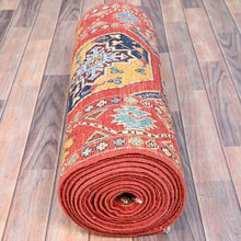 Load image into Gallery viewer, Hand-Knotted Traditional Ersari Design Handmade Wool Rug (Size 2.7 X 18.9) Cwral-11289