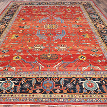 Load image into Gallery viewer, Hand-Knotted Tribal Peshawar Chobi Design Handmade Wool Rug (Size 8.10 X 11.8) Cwral-11292