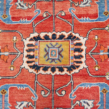 Load image into Gallery viewer, Hand-Knotted Tribal Peshawar Chobi Design Handmade Wool Rug (Size 8.10 X 11.8) Cwral-11292
