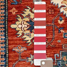 Load image into Gallery viewer, Hand-Knotted Traditional Kazak Design Handmade Wool Rug (Size 3.9 X 6.3) Cwral-11295