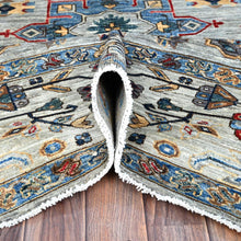 Load image into Gallery viewer, Hand-Knotted Traditional Kazak Design Handmade Wool Rug (Size 8.9 X 11.9) Cwral-11298
