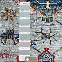 Load image into Gallery viewer, Hand-Knotted Traditional Kazak Design Handmade Wool Rug (Size 8.9 X 11.9) Cwral-11298