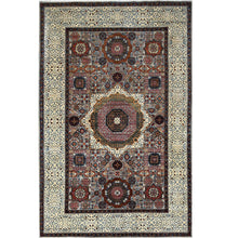 Load image into Gallery viewer, Hand-Knotted Egyptian Mumluk Design Handmade Wool Rug (Size 6.1 X 9.3) Cwral-11304