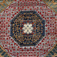Load image into Gallery viewer, Hand-Knotted Egyptian Mumluk Design Handmade Wool Rug (Size 6.1 X 9.3) Cwral-11304